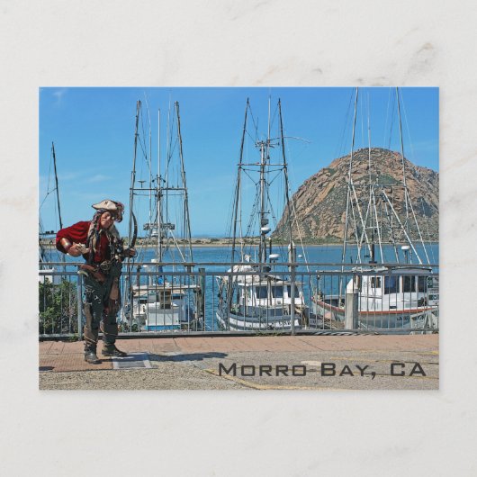 Morro Bay Pirate Briefkaart! Briefkaart (Voorkant)