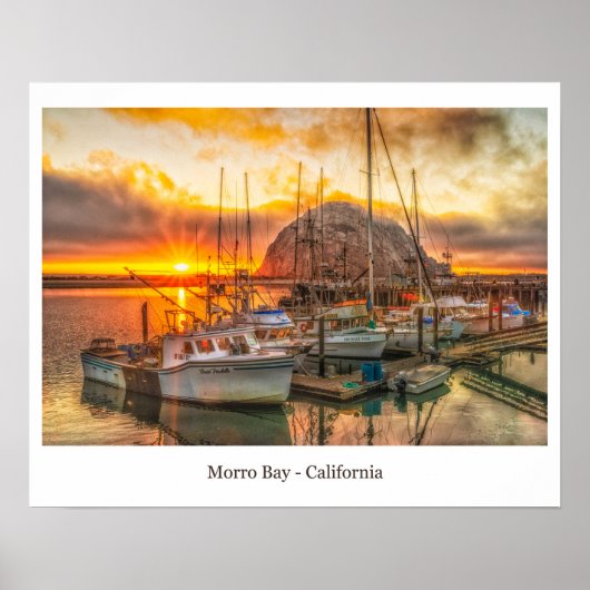 Morro Bay-Poster Poster (Voorkant)