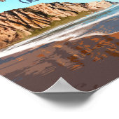 Morro Bay Rock California  Poster (Hoek)