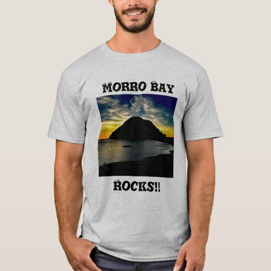 Morro Bay Rocks! Canvas tas die de SLO-life weersp T-shirt (Voorkant)