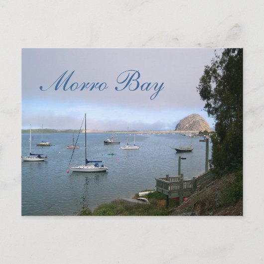 Morro Bay Travel Postcard Briefkaart (Voorkant)