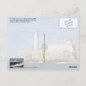 Morro Castle (Fortress), Havana, Cuba Briefkaart (Achterkant)