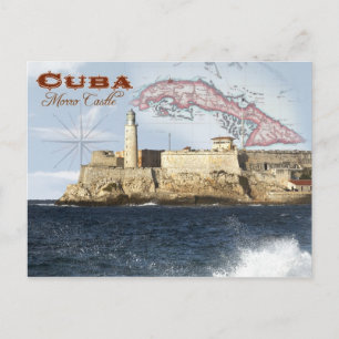 Morro Castle (Fortress), Havana, Cuba Briefkaart