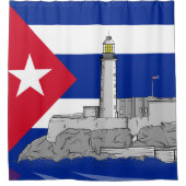 Morro Castle in Havana Douchegordijn (Voorkant)