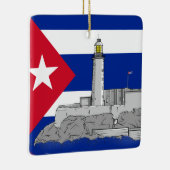 Morro Castle in Havana Keramisch Ornament (Rechts)