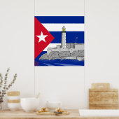Morro Castle in Havana Poster (Keuken)