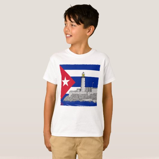 Morro Castle in Havana T-shirt (Voorkant volledig)