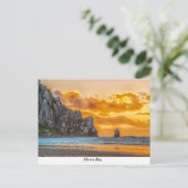 Morro Rock Beach Briefkaart (Staand voorkant)