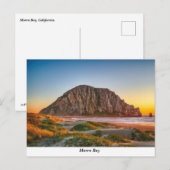 Morro Rock Beach Briefkaart (Voorkant / Achterkant)