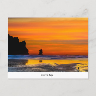 Morro Rock Beach Briefkaart