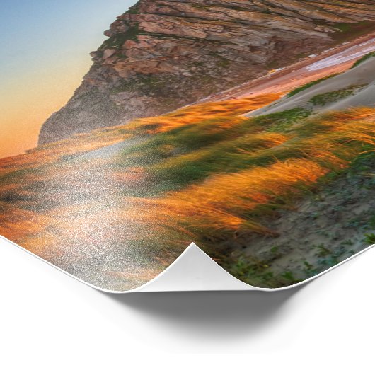 Morro Rock Beach foto Foto Afdruk (Hoek)