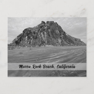 Morro Rock Beach, Morro Bay, Californië Briefkaart