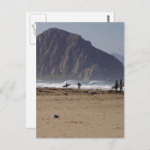 Morro Rock beaches Surfers Briefkaart (Voorkant / Achterkant)