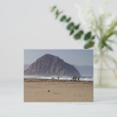 Morro Rock beaches Surfers Briefkaart (Staand voorkant)
