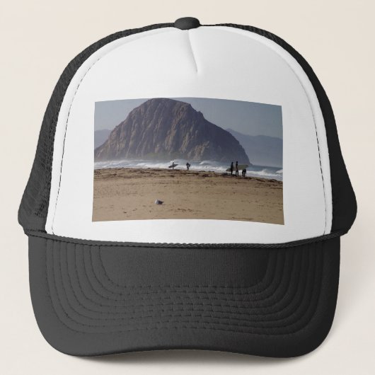 Morro Rock beaches Surfers Trucker Pet (Voorkant)