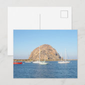 Morro Rock, Californië Briefkaart (Voorkant / Achterkant)
