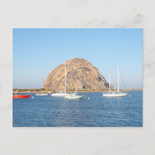 Morro Rock, Californië Briefkaart (Voorkant)