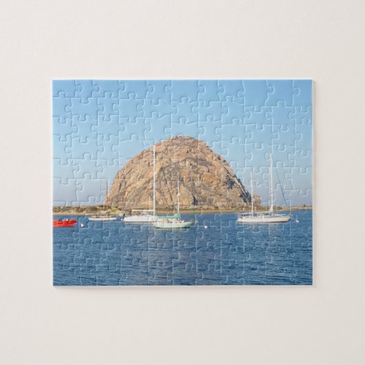 Morro Rock, Californië Legpuzzel (Horizontaal)