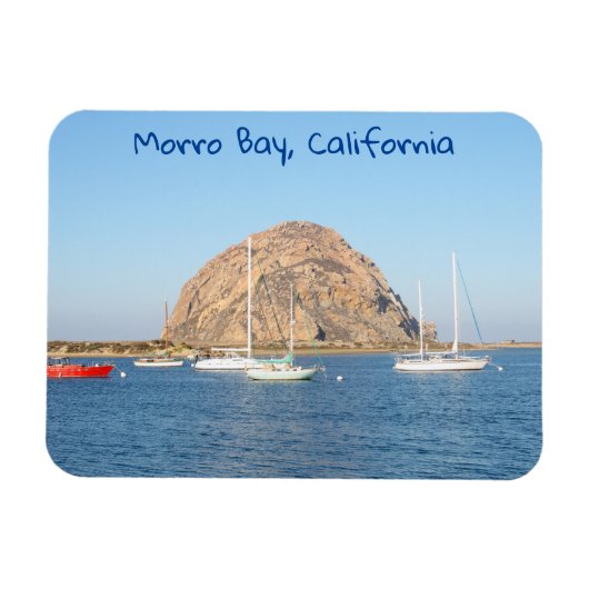 Morro Rock, Californië Magneet (Horizontaal)