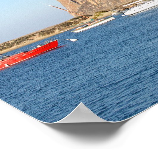 Morro Rock, Californië Poster (Hoek)