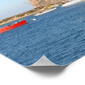 Morro Rock, Californië Poster (Hoek)