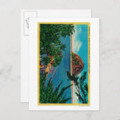 Morro Rock in San Luis Obispo County Briefkaart (Voorkant / Achterkant)