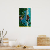 Morro Rock in San Luis Obispo County Poster (Keuken)