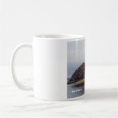Morro Rock Morro Bay California Products Koffiemok (Links)