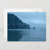 Morro Rock - Morro Bay Californië Briefkaart (Voorkant / Achterkant)