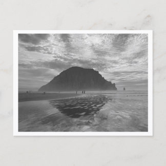 Morro Rock, Morro Bay in Sepia Briefkaart