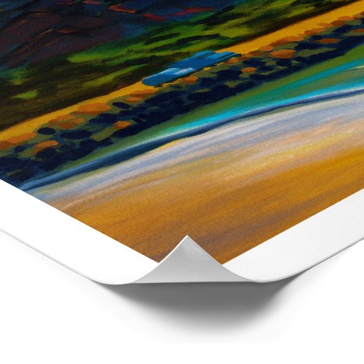 Morro Rock Poster (Hoek)