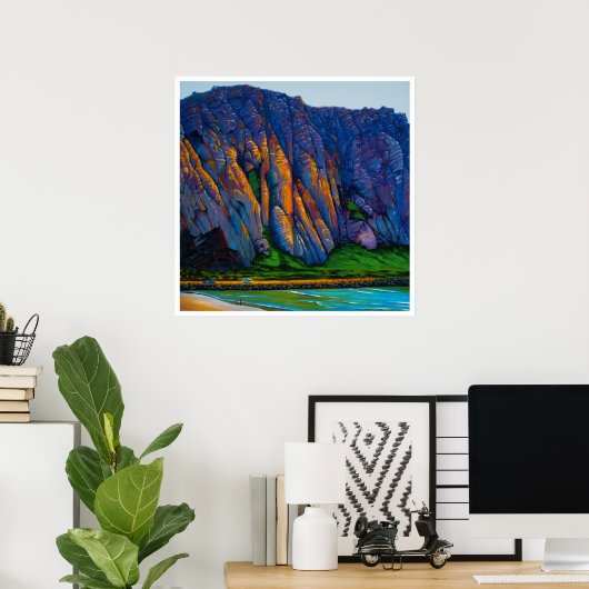 Morro Rock Poster (Thuiskantoor)