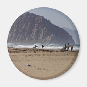 Morro Rock Stranden Surfers Magneet