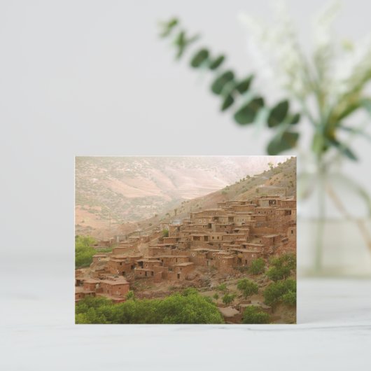 Morroco Berber Briefkaart (Staand voorkant)