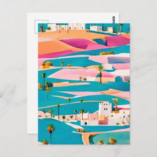 Morroco Briefkaart (Voorkant / Achterkant)