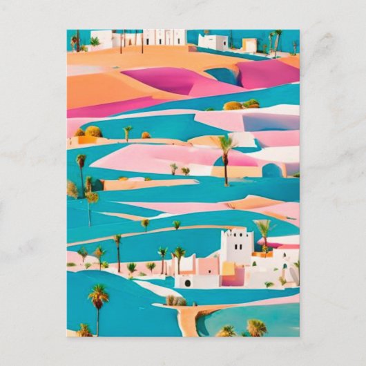 Morroco Briefkaart (Voorkant)