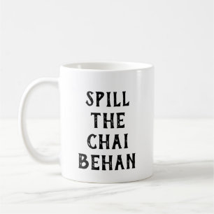 Mors chai Behan Grappige Pakistaanse Zus Thee Koffiemok