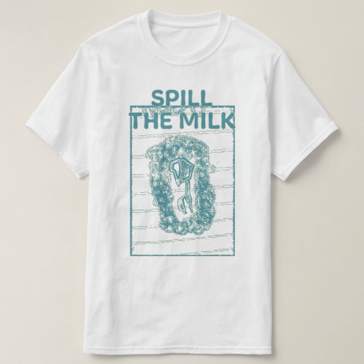 Mors de melk t-shirt (Design voorkant)