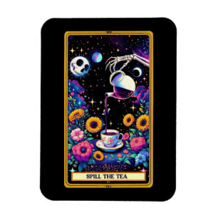 Mors de Tea Tarot Kaart Magnet Magneet