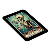Mors de Tea Tarot Kaart Magnet Magneet (Rechterzijde)