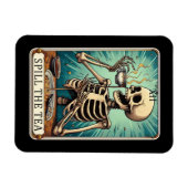 Mors de Tea Tarot Kaart Magnet Magneet (Horizontaal)