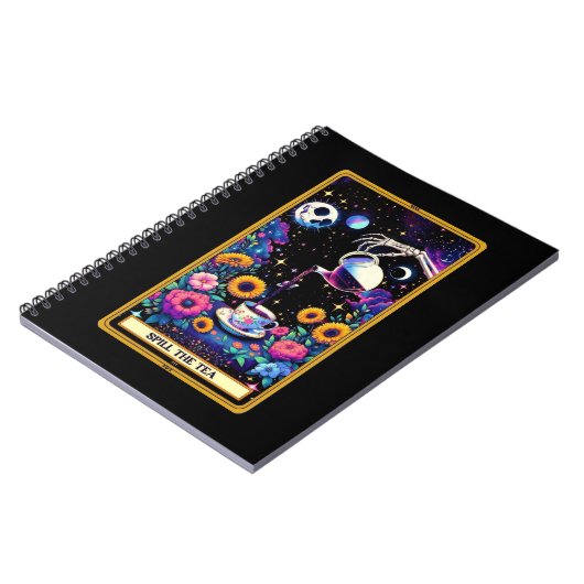 Mors de Tea Tarot Kaart Notitieboek Collectie (Linkerzijde)