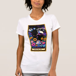 Mors de Tea Tarot Kaart T-shirt