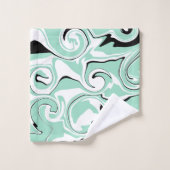 Mors in groen (Mint) Bad Handdoek (Wasdoekje)