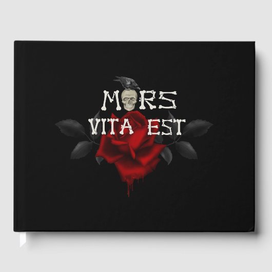 Mors Vita Est Gastenboek (Voorkant)