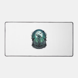 Mors Zombie Hand Skelet Sleutel Grafsteen Ravens H Bureaumat