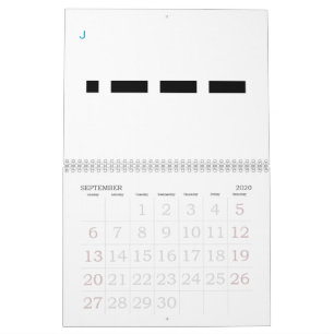 Morse Code 24-maanden alfabet Kalender