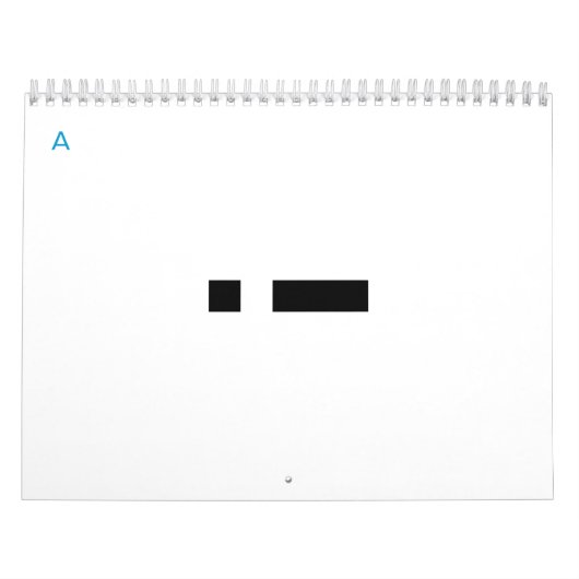 Morse Code 24-maanden alfabet Kalender (Hoes)