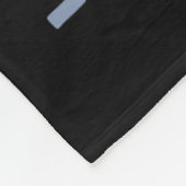 Morse Code 8647 Subtiele Anti Trump 86 47 Bloemrij Fleece Deken (Hoek)