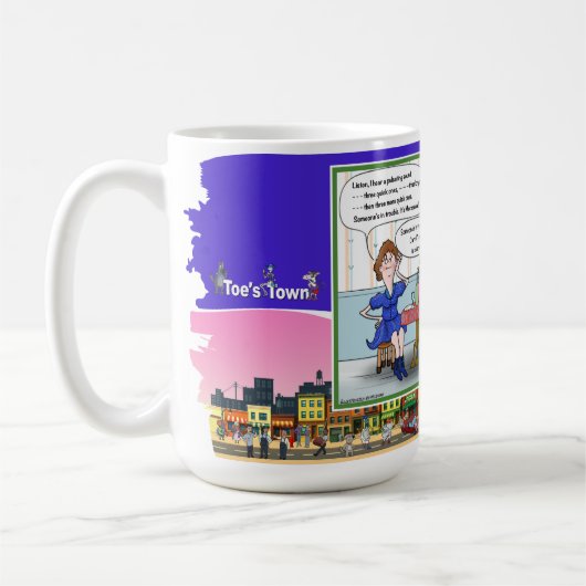 Morse Code | Absurd Wordplay Humor Classic Koffiemok (Links)